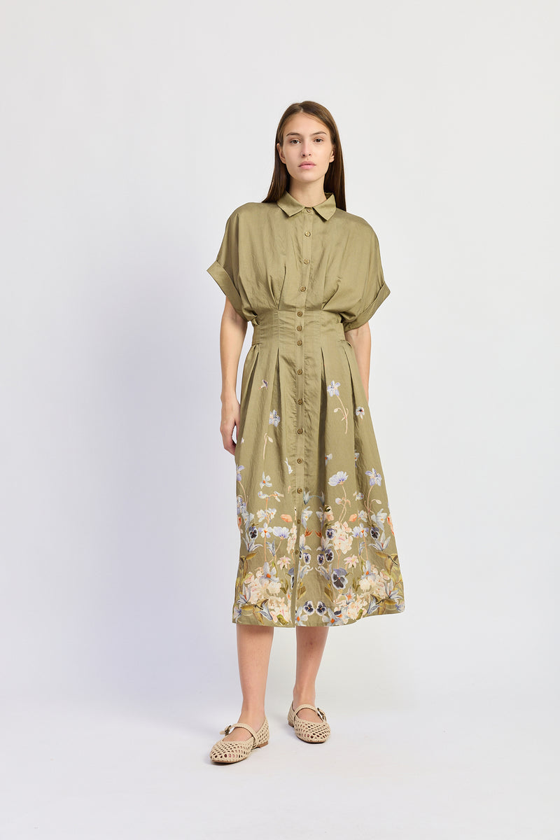 Yvette Midi Dress – en saison