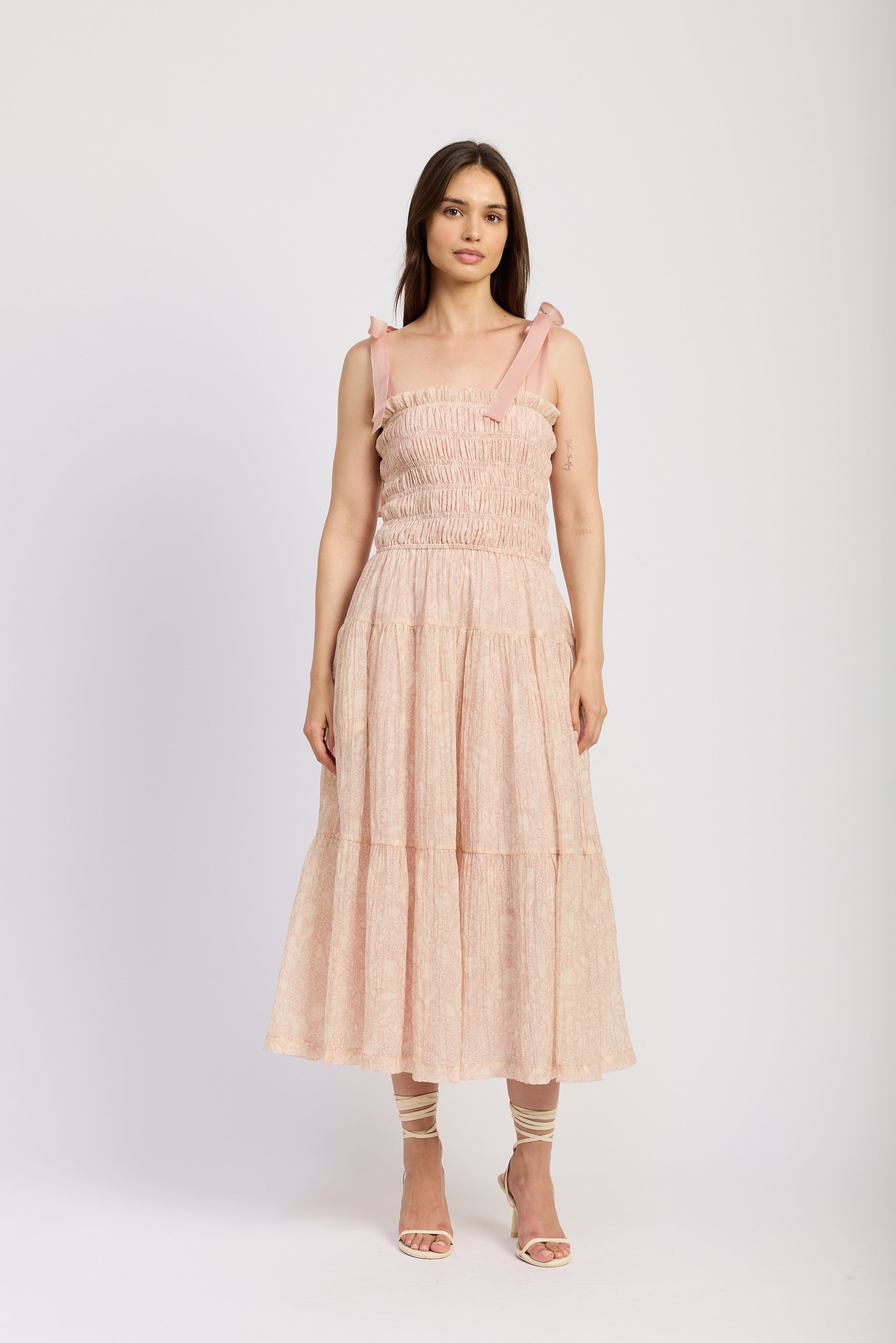 美品　EPOCA THE SHOP バーガンディ 半袖 ロングシャツワンピース ワンピース ガーゼワンピース シャツワンピース 上品 レディース