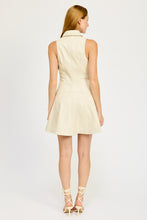 Load image into Gallery viewer, Barrett Faux Leather Mini Dress