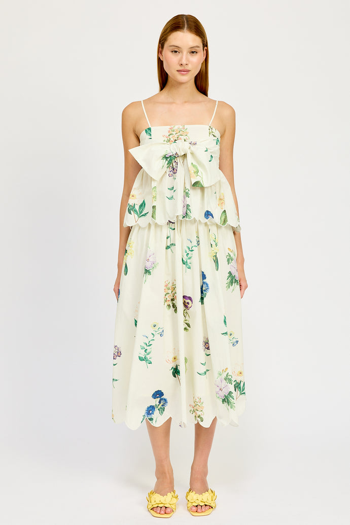 Ashley Belted Midi Skirt