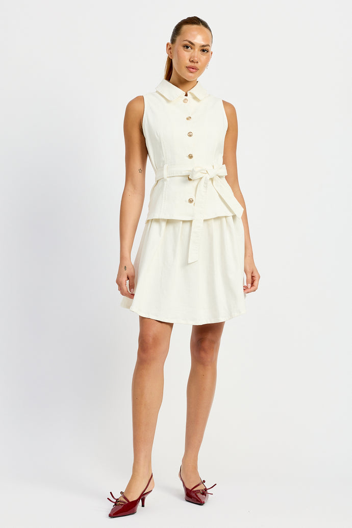 Oaklynn Denim Mini Dress