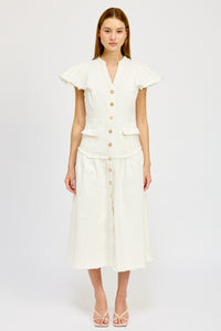 Oaklynn Denim Midi Dress