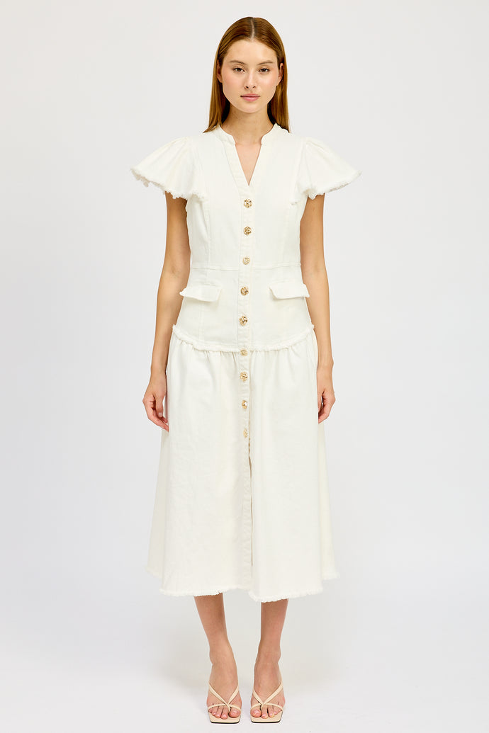 Oaklynn Denim Midi Dress