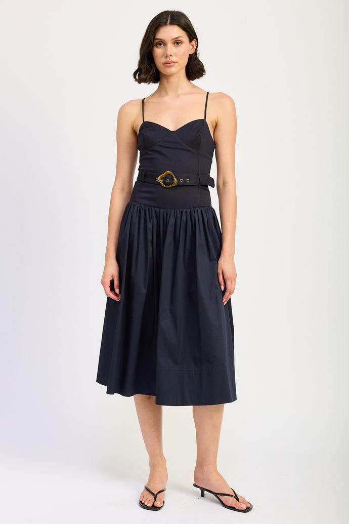 Melody Mixed Media Dress