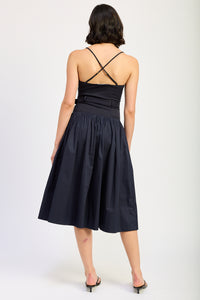 Melody Mixed Media Dress
