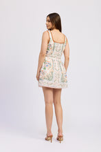 Load image into Gallery viewer, Alaia Linen Scarf Mini Dress