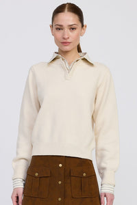 Azra Mixed Media Sweater
