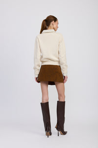 Azra Mixed Media Sweater