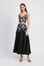 Load image into Gallery viewer, Nannette Tie Maxi Dress