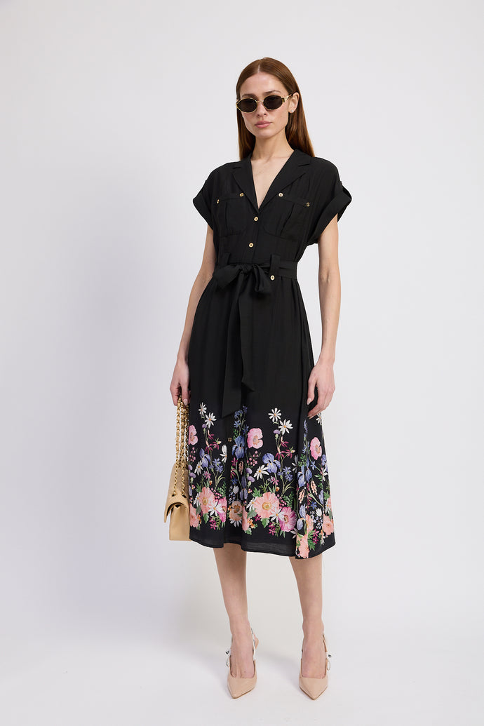 Nannette Midi Shirt Dress
