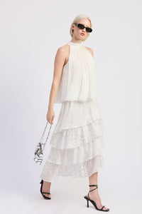 Camille Asymetric Maxi Skirt