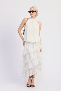 Camille Asymetric Maxi Skirt