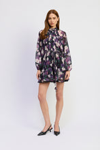 Load image into Gallery viewer, Jasmine Long Sleeve Mini Dress