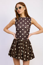 Load image into Gallery viewer, Lainey Mixed Media Mini Dress