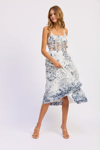 Cyrus Midi Dress – en saison
