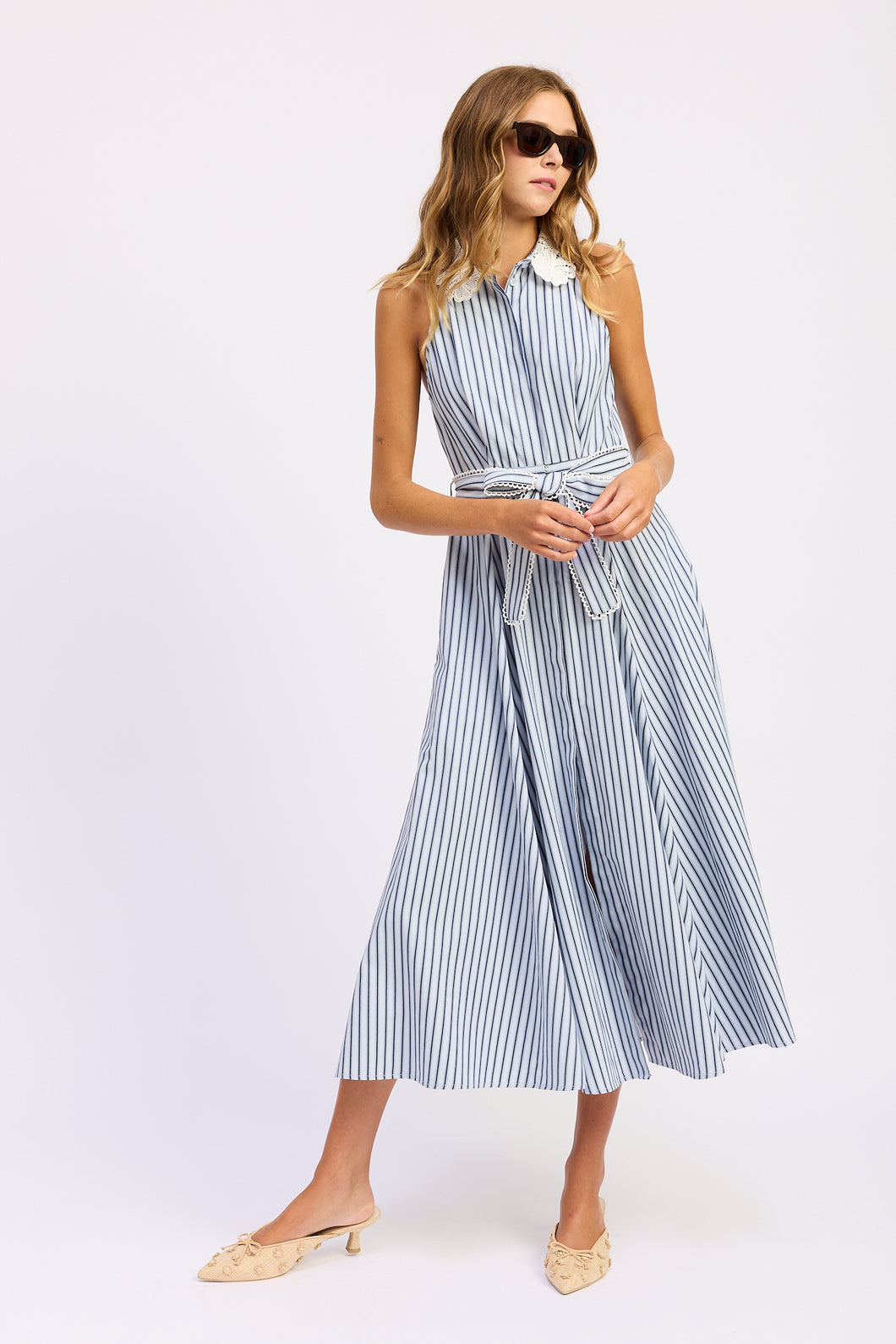 en saison navy irene maxi dress Clara Maxi Dress – en saison