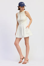 Load image into Gallery viewer, Candance Mixed Media Mini Dress