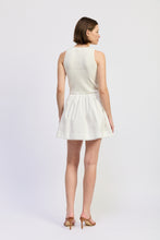 Load image into Gallery viewer, Candance Mixed Media Mini Dress