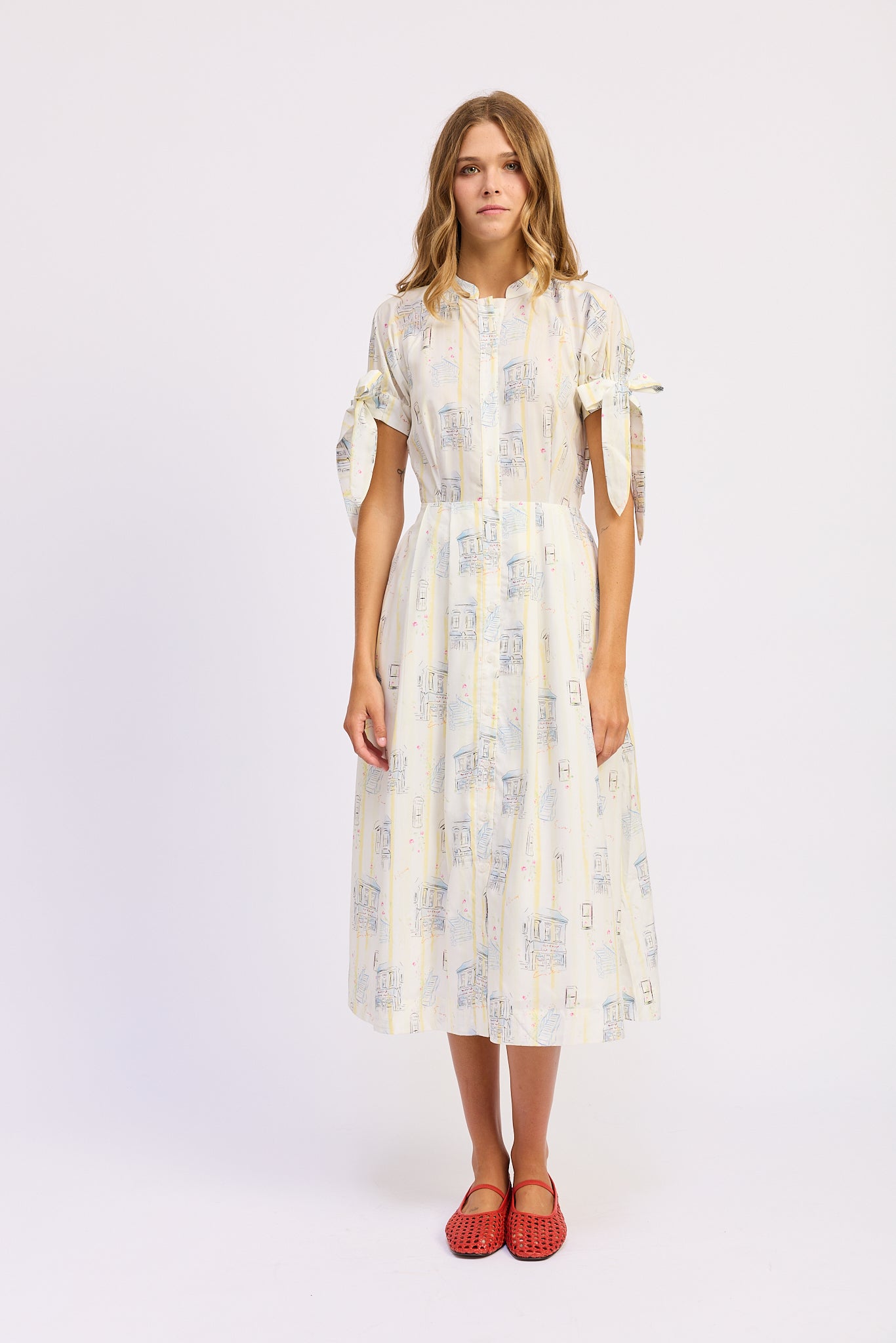 knee length dresses for ladies Barlet Midi Dress – en saison