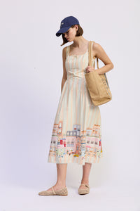 Athena Midi Dress – en saison