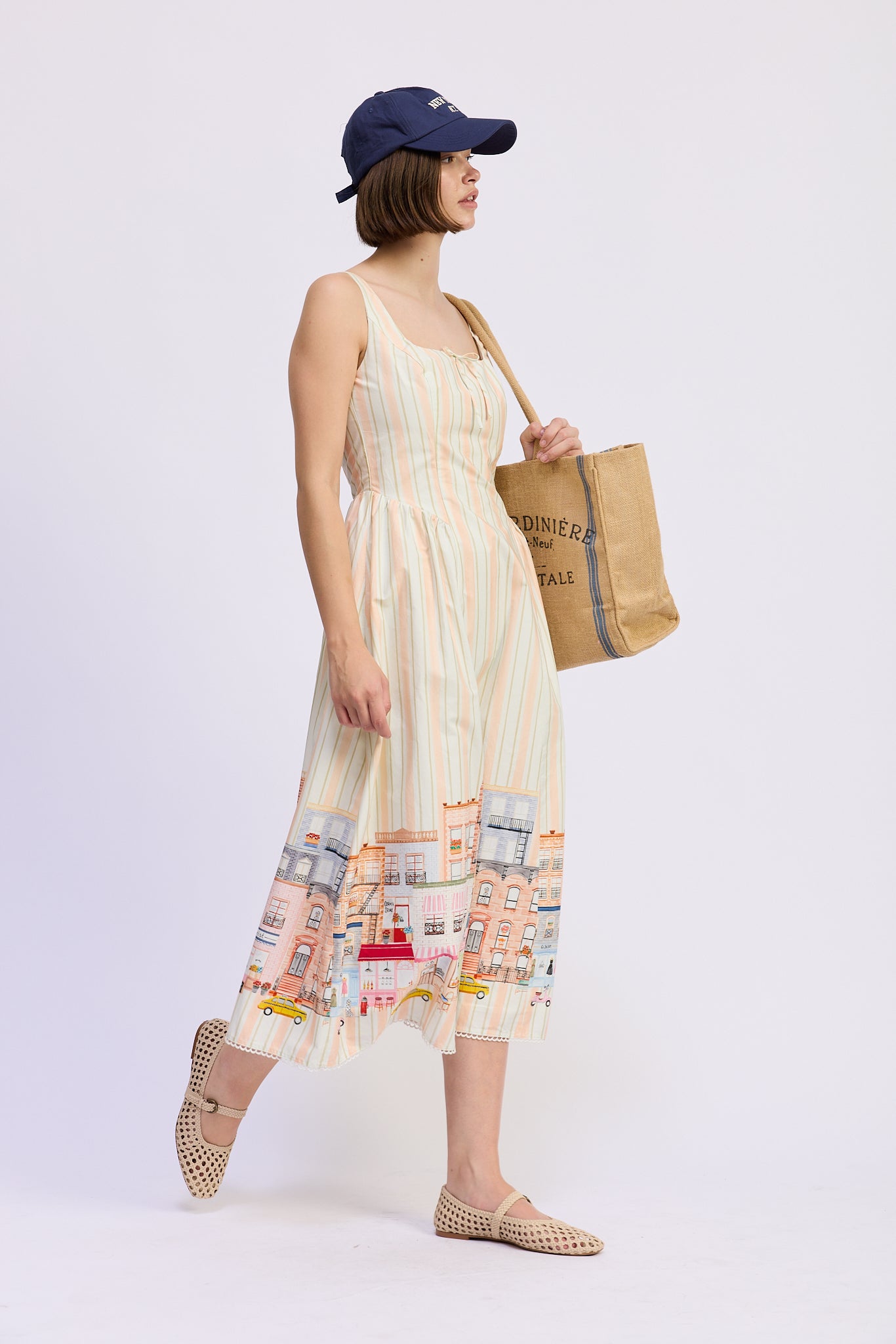 Athena Midi Dress en saison Athena Midi Dress en saison