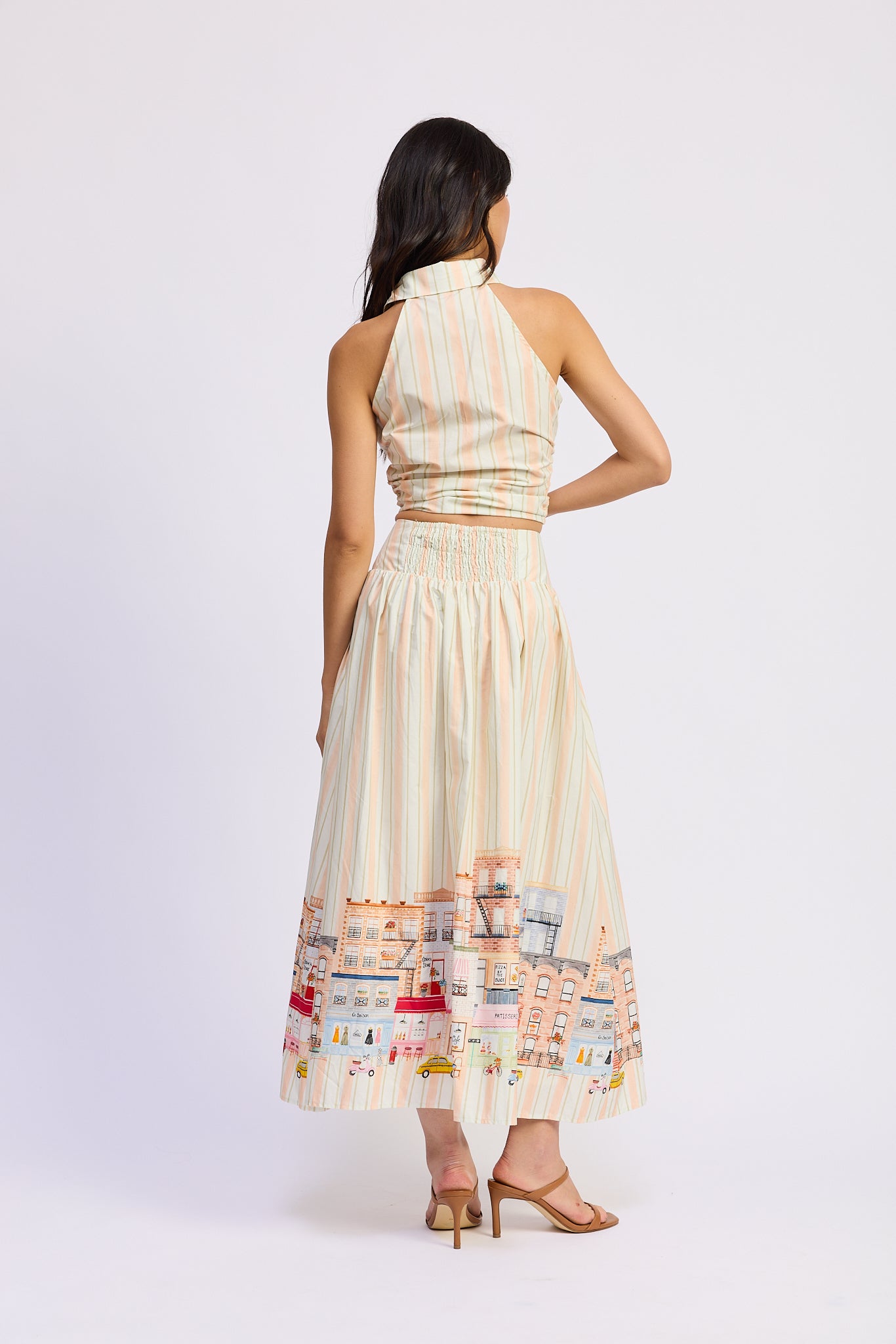 en saison egret maxi dress En Saison Egret Midi Dress