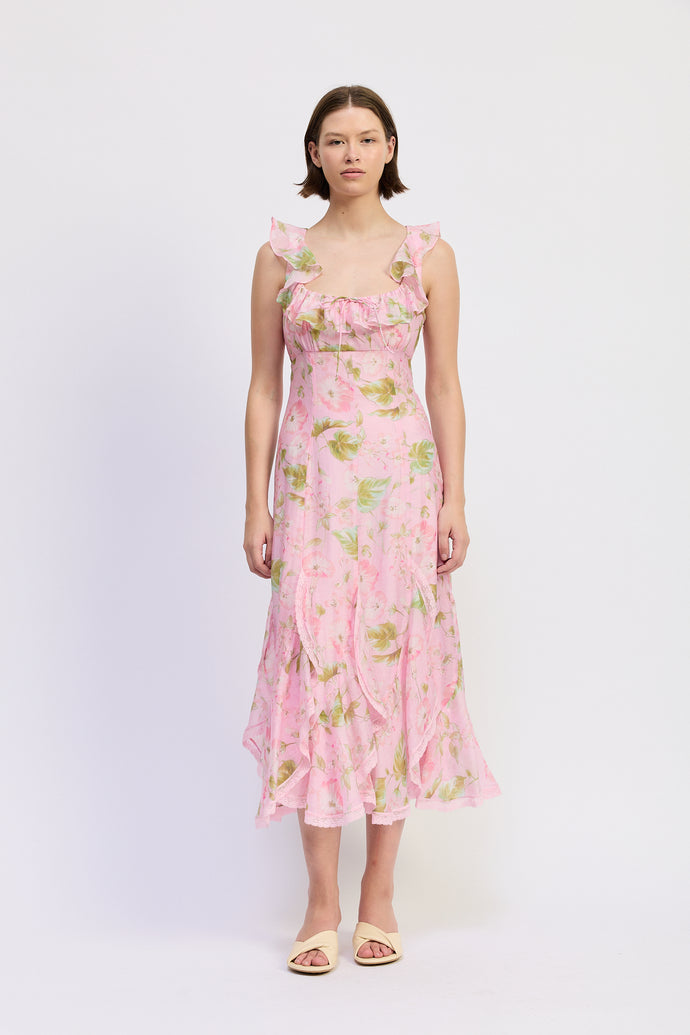 chinese dress ladies Amelia Midi Dress