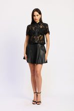 Load image into Gallery viewer, Aileen Leather Mini Skirt