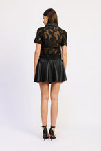 Load image into Gallery viewer, Aileen Leather Mini Skirt