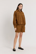 Load image into Gallery viewer, Yumi Suede Shirt Top