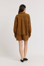 Load image into Gallery viewer, Yumi Suede Shirt Top