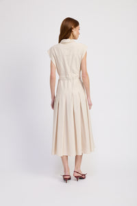 Quince Midi Shirt Dress