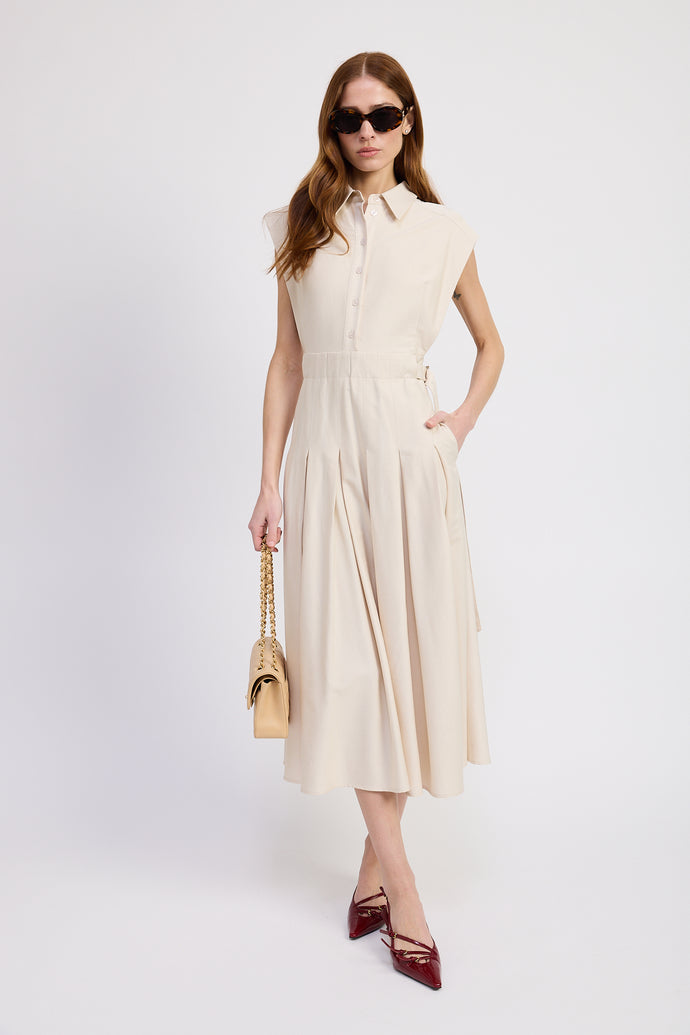 Quince Midi Shirt Dress