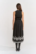 Load image into Gallery viewer, Isidora Mixed Media Midi Dress