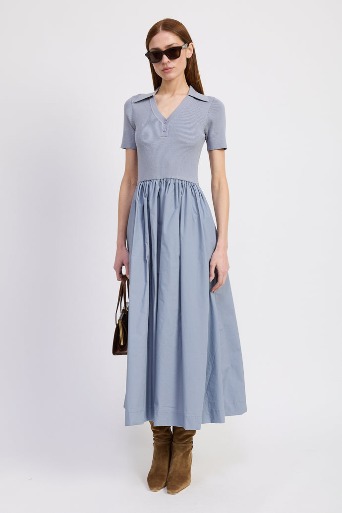 Stenson Mixed Media Dress