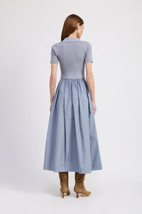 Stenson Mixed Media Dress