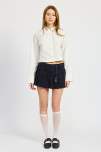 Kindra Poplin Top