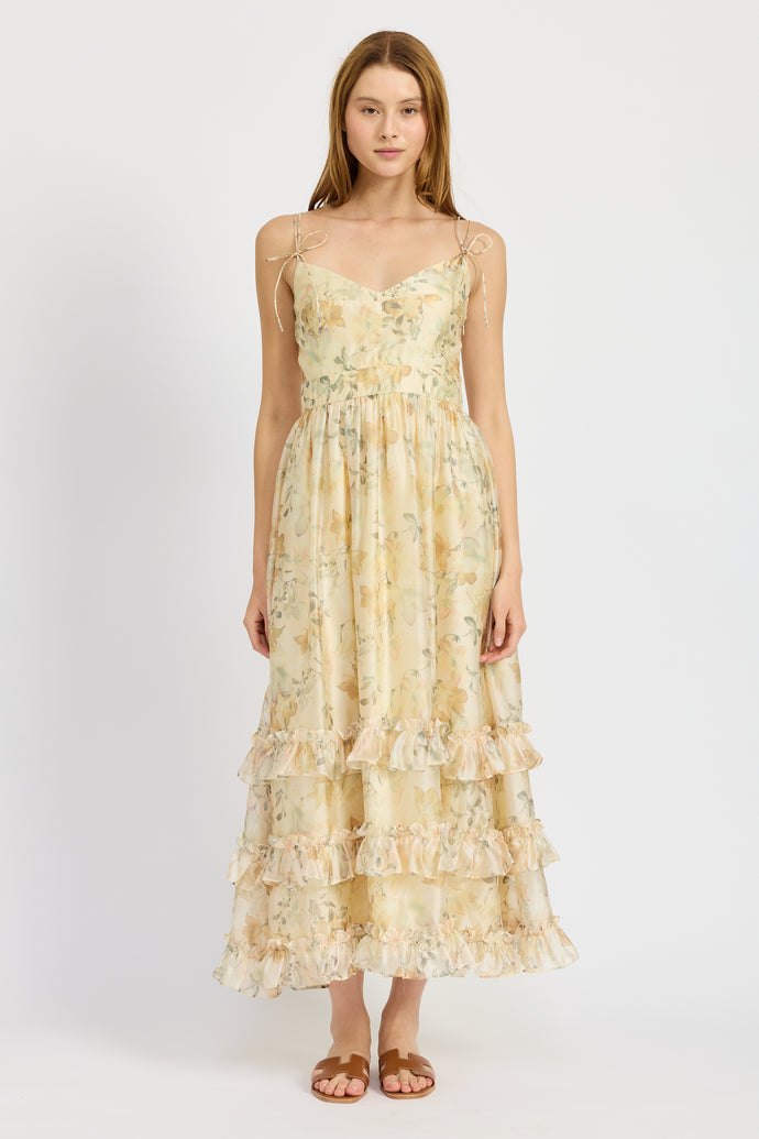 Elliot Organza Maxi Dress