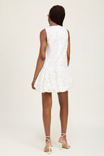 Load image into Gallery viewer, Chloe Bubble Hem Mini Dress