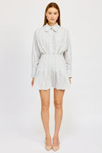 Load image into Gallery viewer, Haisley Stripe Mini Dress