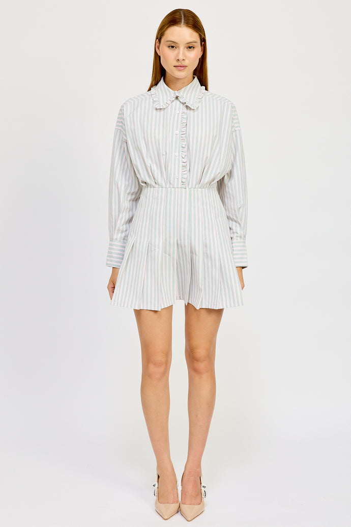Haisley Stripe Mini Dress
