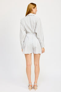 Haisley Stripe Mini Dress