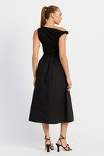 Load image into Gallery viewer, Parker Mixed Media Midi Dress