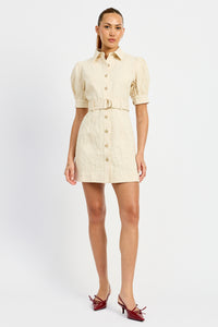 Alice Mini Shirt Dress