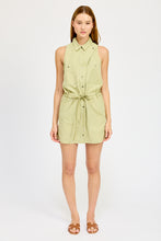 Load image into Gallery viewer, Ryleigh Belted Mini Dress