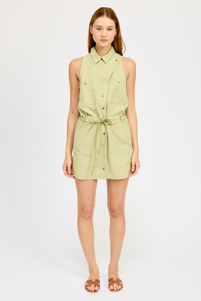Ryleigh Belted Mini Dress