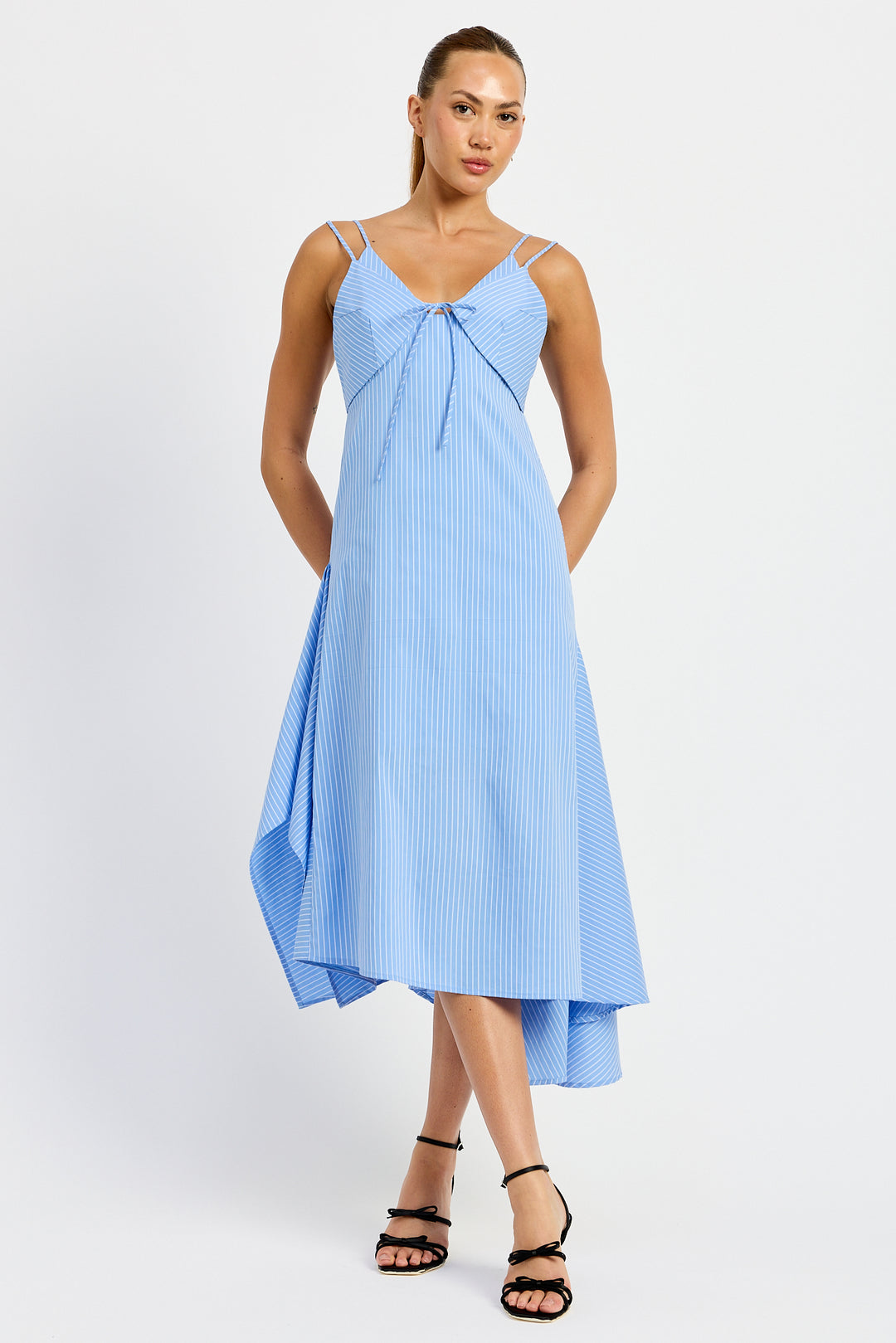 En Saison Haisley Stripe Maxi Dress