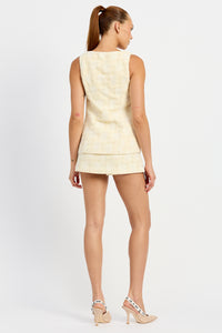 Delaney Tweed Romper