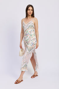 Alaia Satin Maxi Dress