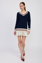 Load image into Gallery viewer, Knox Mixed Media Mini Dress